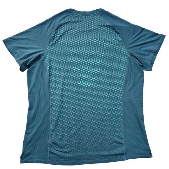 Nike Pro HyperCool SS Tshirt Men's Size 3XL Green Stretch Lightweight Mesh - Picture 5 of 5